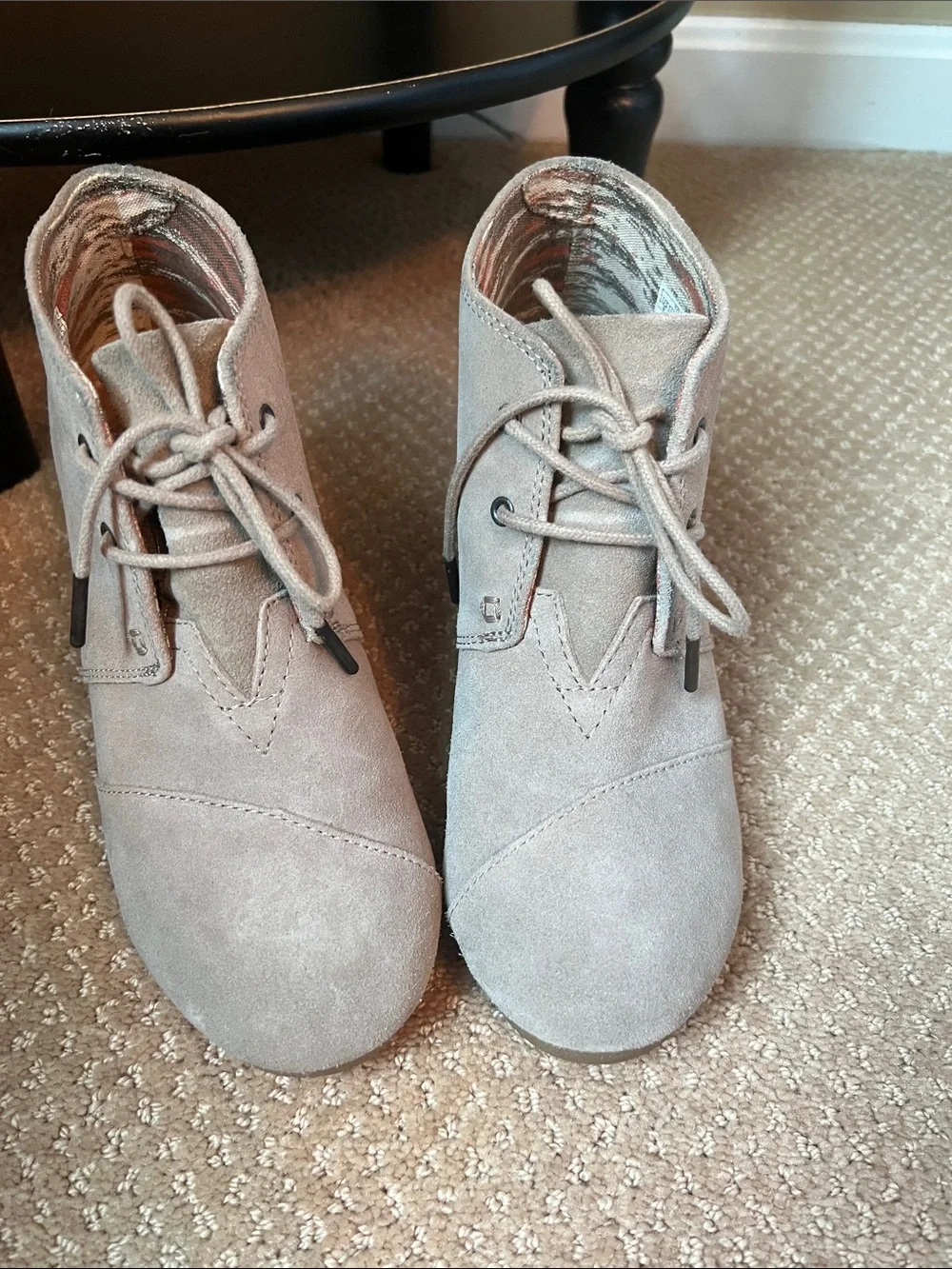 TOMS Desert Wedge Bootie